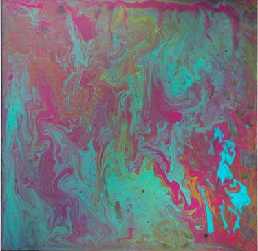 Original Abstract Expressionism Abstract Painting by Christian Wamser
