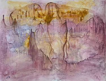 Original Abstract Expressionism Abstract Mixed Media by Ioannis Panagiotov