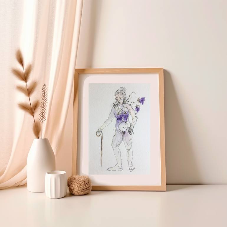 Original Minimalism Women Paintings by Cansu Ugur