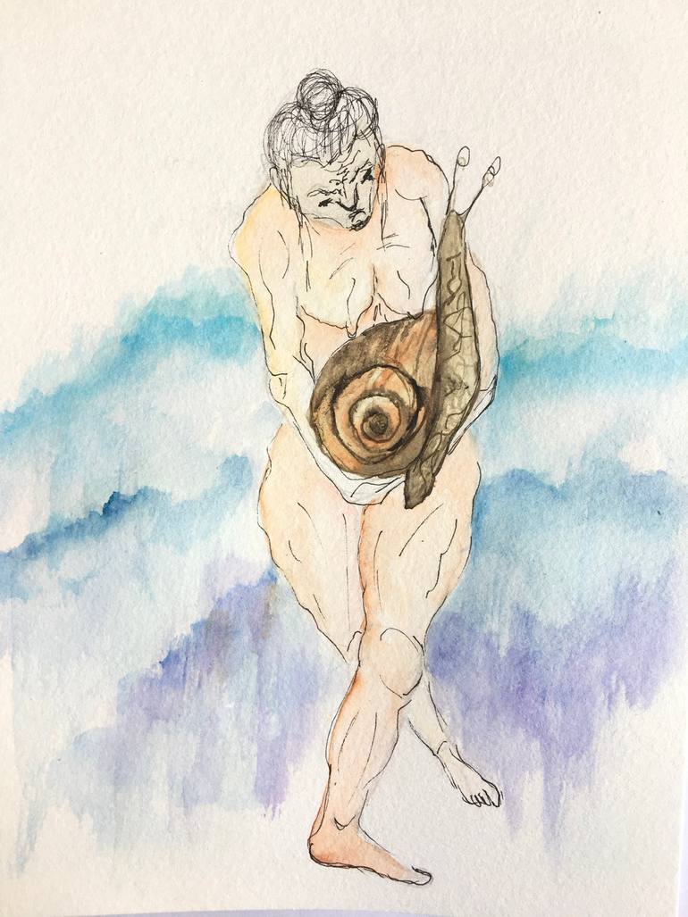 Original Minimalism Women Painting by Cansu Ugur