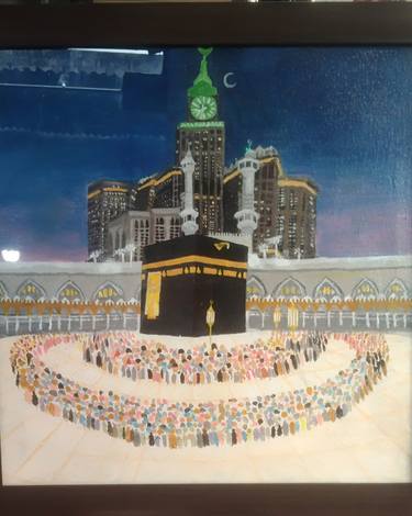 Original Symbolism Calligraphy Paintings by Ayesha Shafique