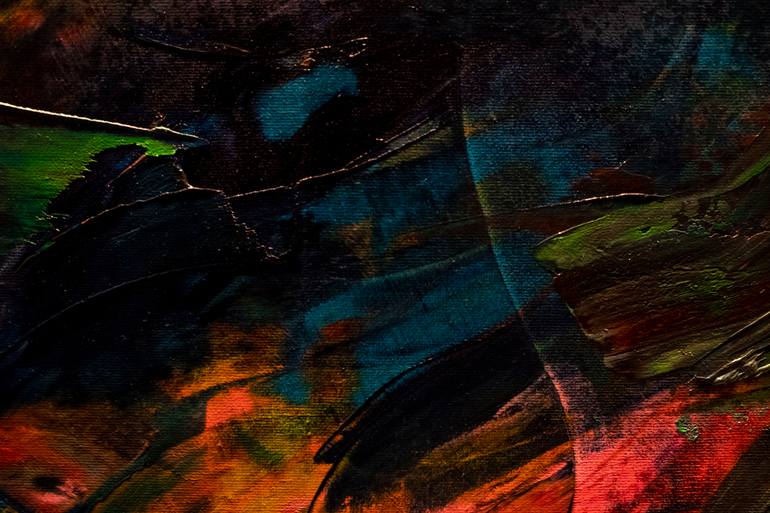 Original Expressionism Family Painting by Marina Cotugno