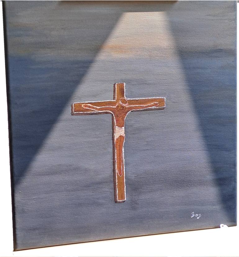 Original Contemporary Religion Painting by Olivier Benquet