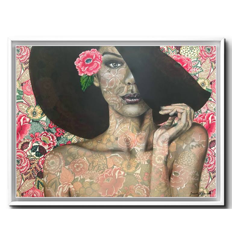 Original Expressionism People Paintings by Jeanette De Coninck