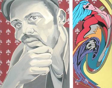 Original Pop Culture/Celebrity Paintings by Paola Carlini