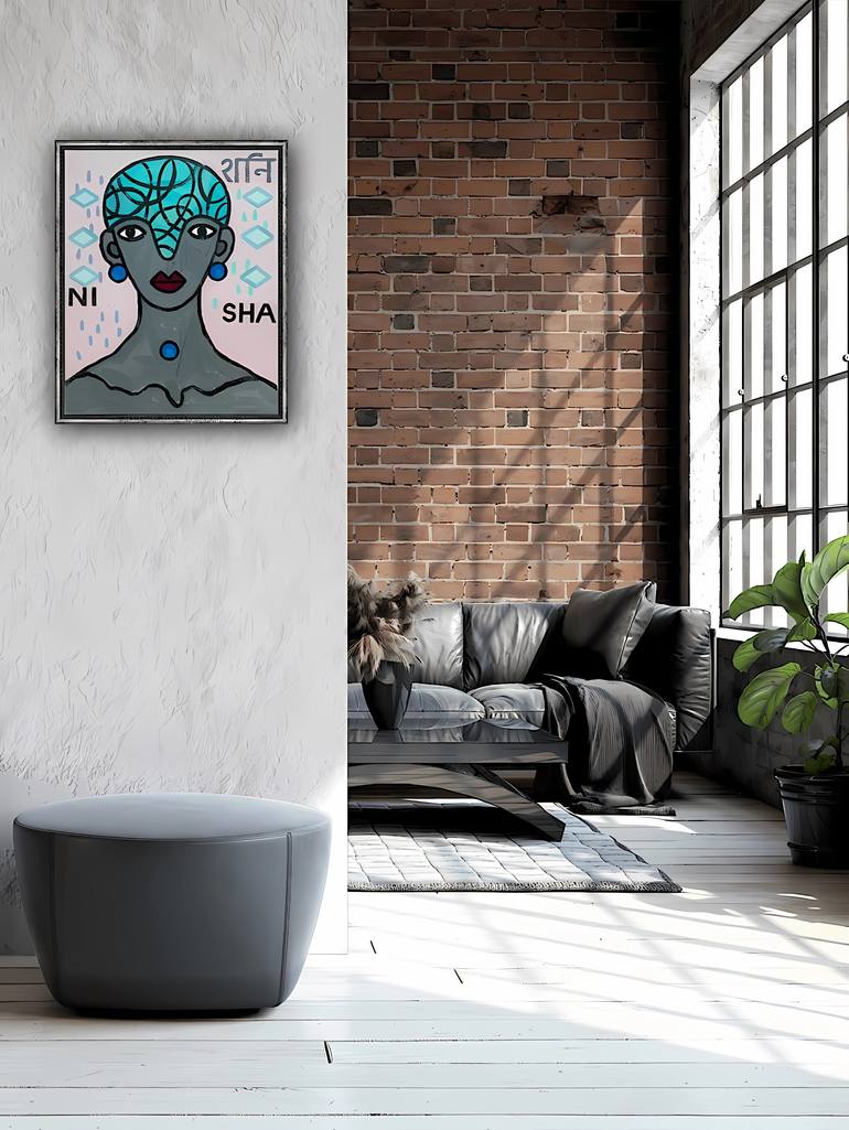 Original Minimalism Abstract Painting by Sofi Ginger