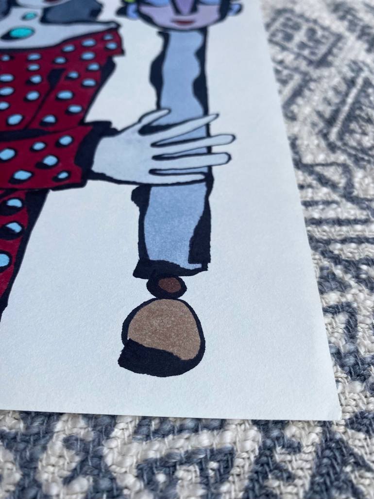 Original Contemporary Women Drawing by Sofi Ginger