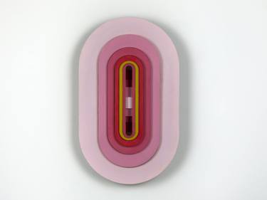 Original Abstract Geometric Paintings by Barbara Owen