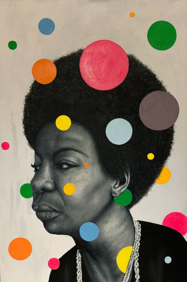 Original Abstract People Paintings by Brook Proctor