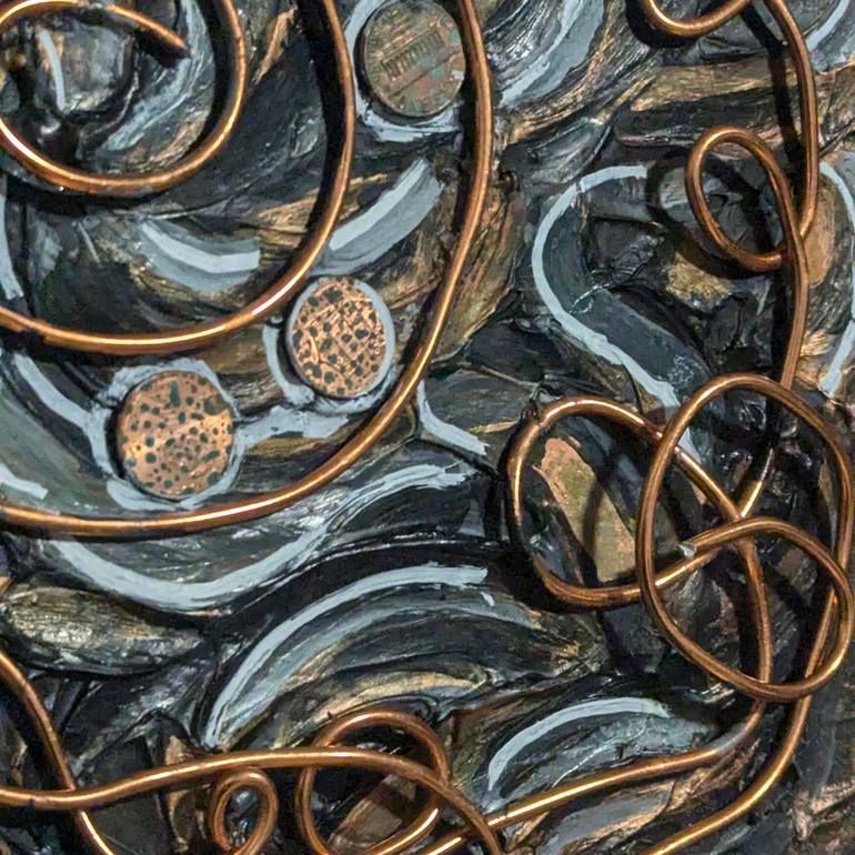 Original Abstract Mixed Media by Kathryn Hunter