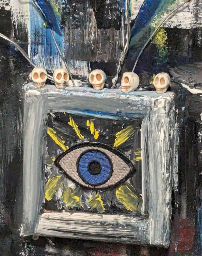 Original Contemporary Abstract Mixed Media by Kathryn Hunter