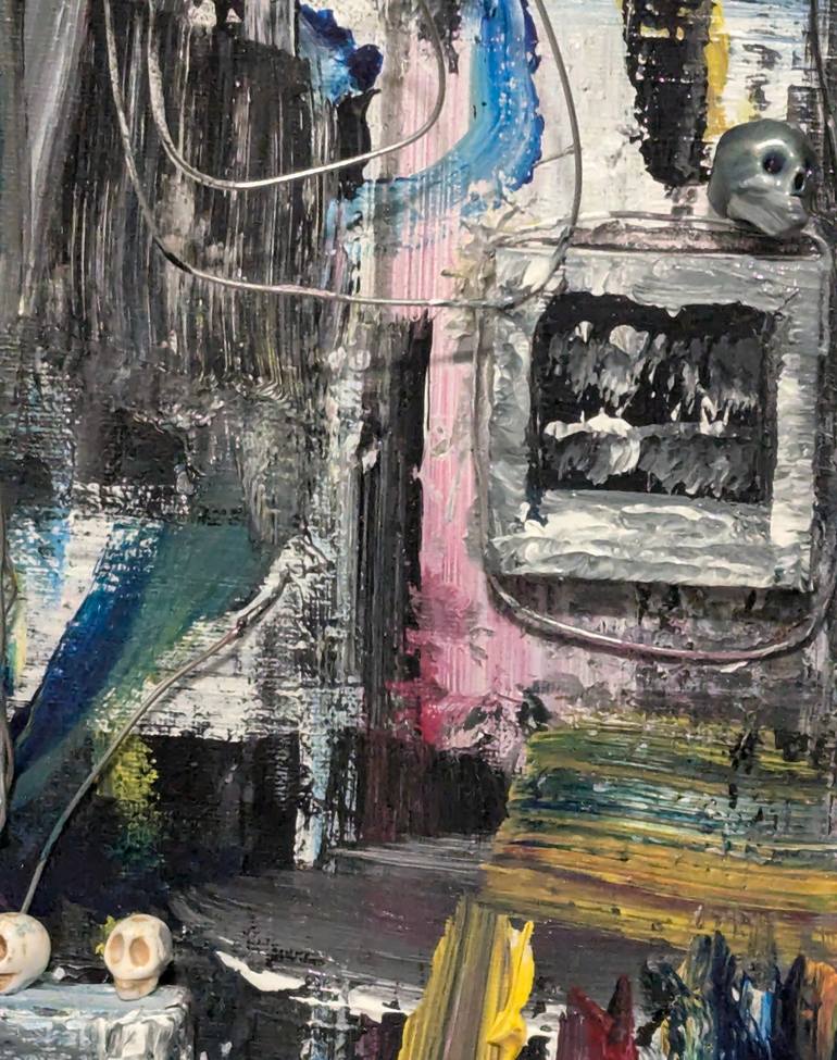 Original Contemporary Abstract Mixed Media by Kathryn Hunter
