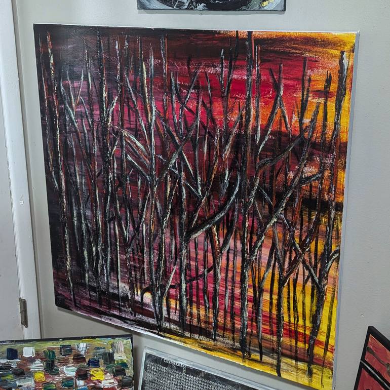 Original Impressionism Landscape Painting by Kathryn Hunter