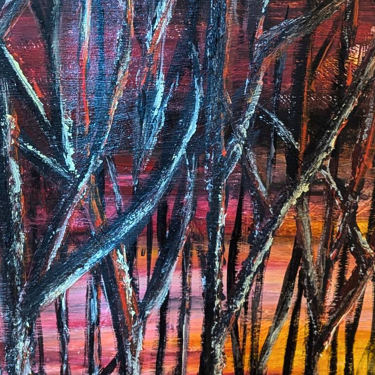 Original Impressionism Landscape Painting by Kathryn Hunter