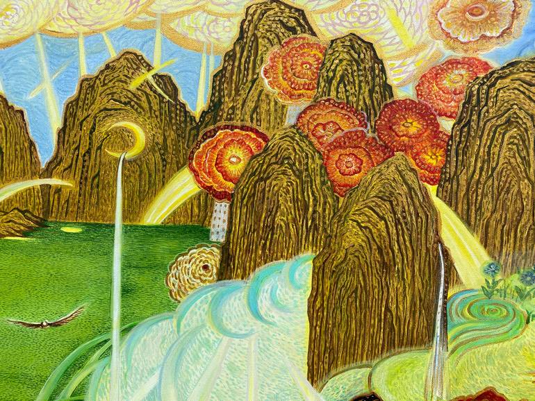 Original Abstract Health & Beauty Painting by Tingting Du