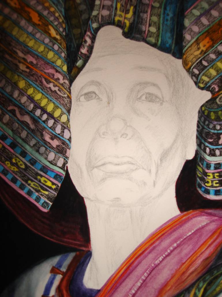 Original Portraiture Women Painting by Sue Sill