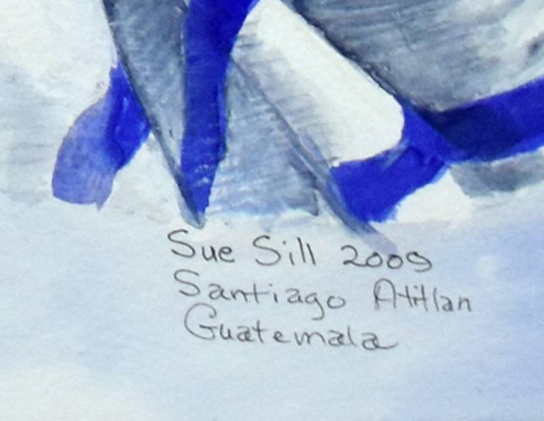 Original Figurative Women Painting by Sue Sill