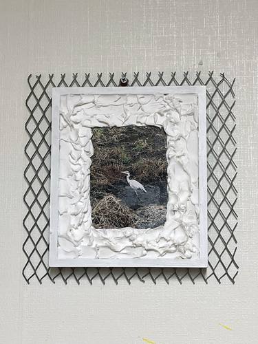 Original Black & White Animal Mixed Media by Mi Rang Park