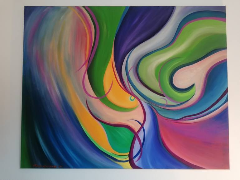 Original Abstract Painting by Ciara Dempsey