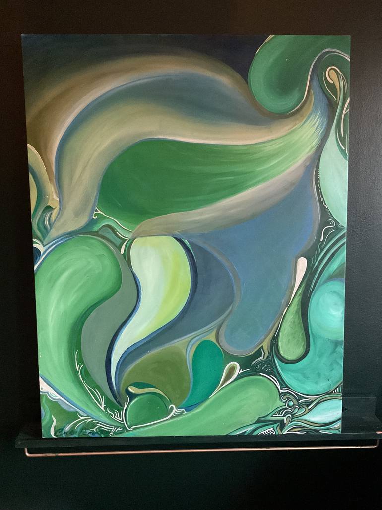 Original Contemporary Abstract Painting by Ciara Dempsey