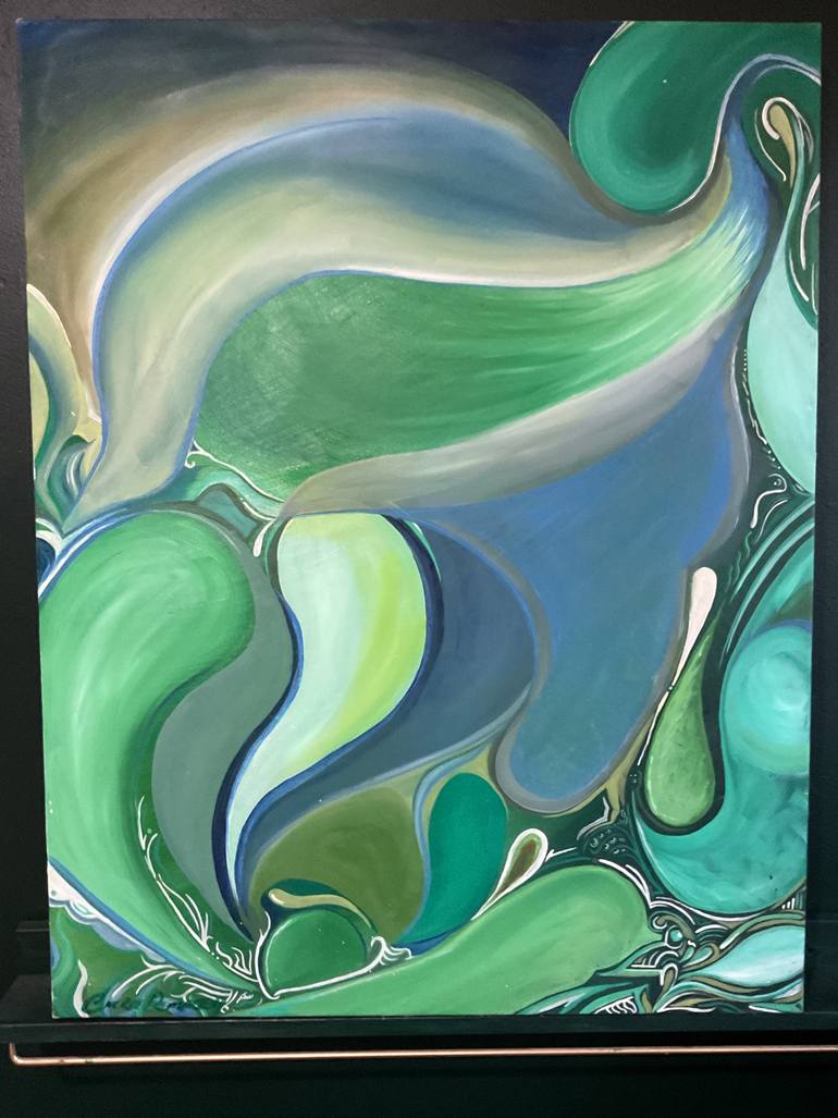 Original Contemporary Abstract Painting by Ciara Dempsey