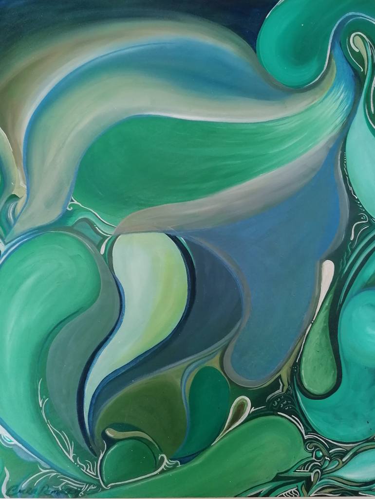 Original Contemporary Abstract Painting by Ciara Dempsey