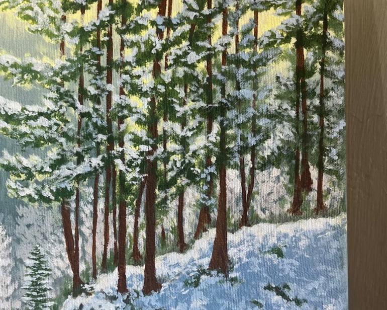 Original Realism Landscape Painting by Tooba Nazim