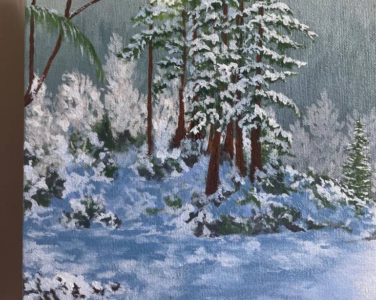 Original Realism Landscape Painting by Tooba Nazim