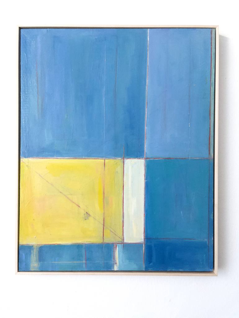 Original Abstract Expressionism Abstract Painting by Natalia Zabala