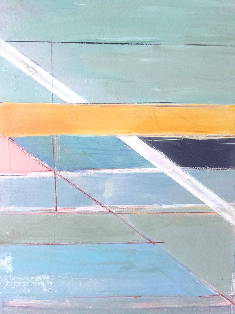 Original Abstract Expressionism Abstract Painting by Natalia Zabala