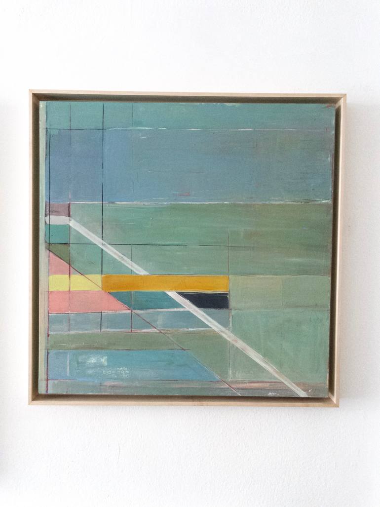 Original Abstract Expressionism Abstract Painting by Natalia Zabala