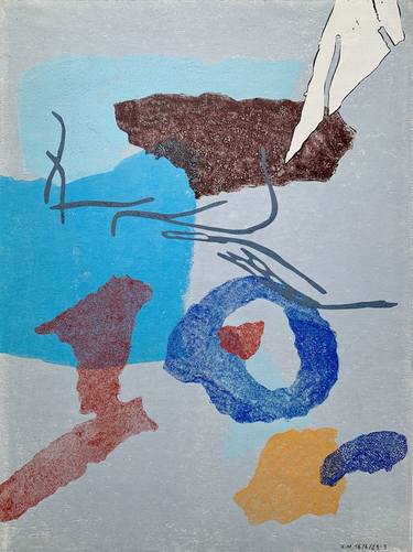Original Contemporary Abstract Mixed Media by Ulrike Mangel