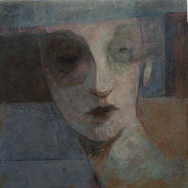 Original Contemporary Women Painting by Linda Aquaro