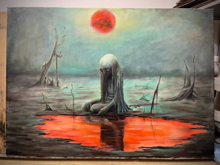 Original Realism Fantasy Painting by Kresimir Kargacin