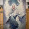 angel in white light
