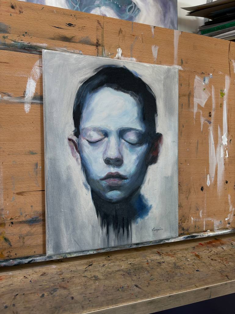 Original Figurative People Painting by Kresimir Kargacin