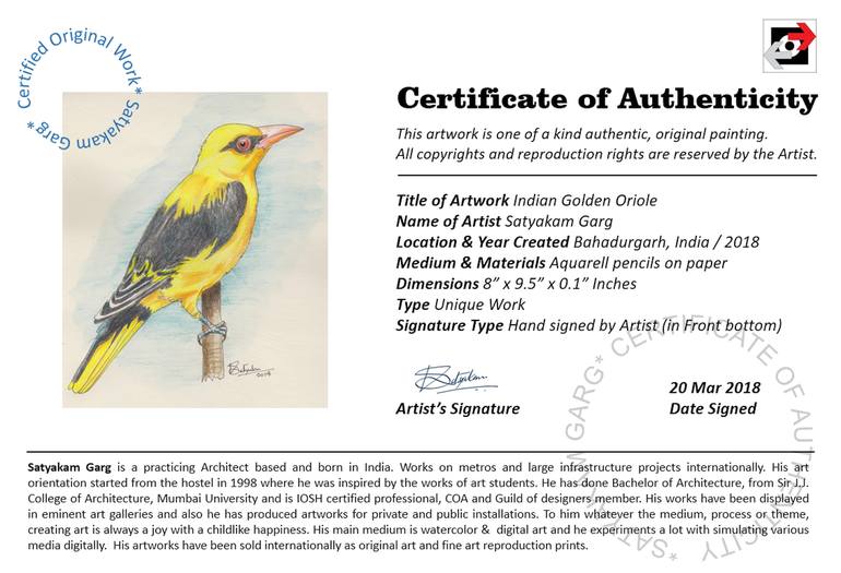 Original Illustration Animal Drawing by Satyakam Garg