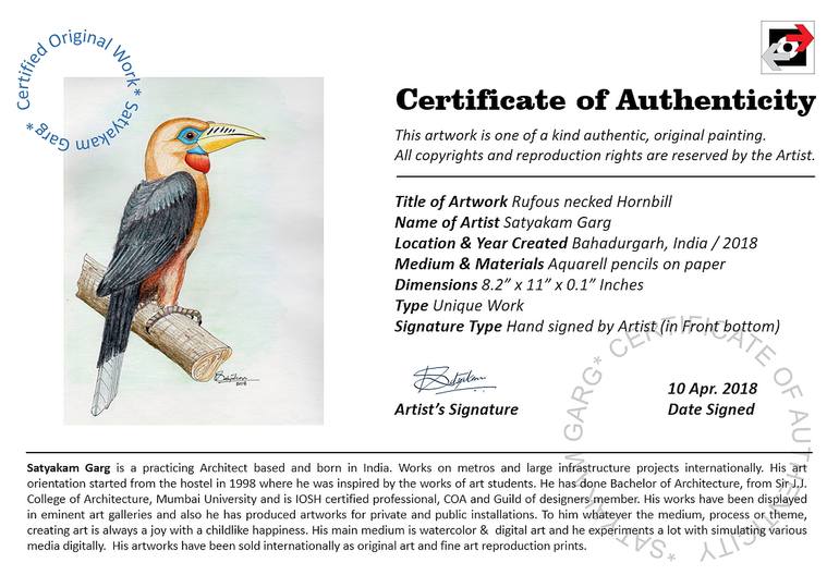 Original Illustration Animal Drawing by Satyakam Garg