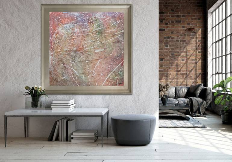 Original Abstract Painting by Juan Ivars