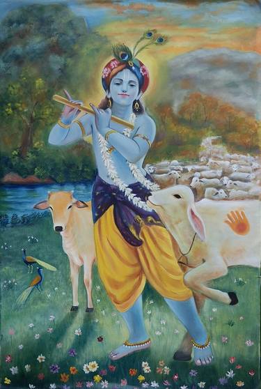 Original Classicism Love Paintings by Prem Joshi