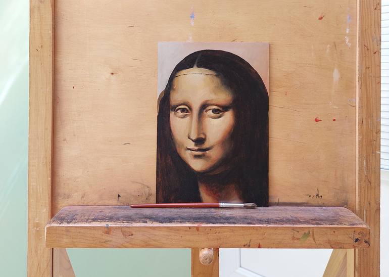 Original Portraiture Women Painting by Tamar Nakaidze