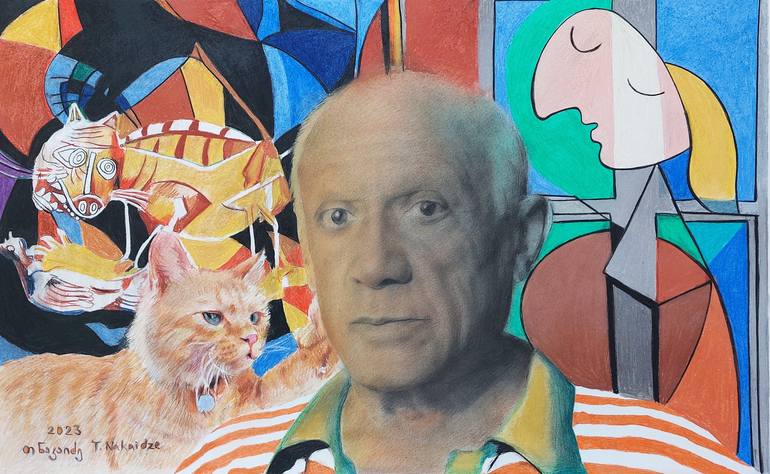 Print of Portraiture Pop Culture/Celebrity Drawings by Tamar Nakaidze
