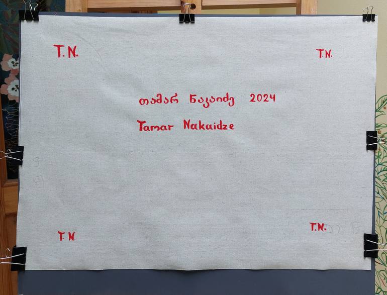Original Realism Classical Mythology Painting by Tamar Nakaidze