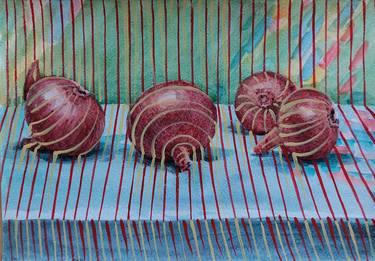 Original Contemporary Still Life Mixed Media by Tamar Nakaidze