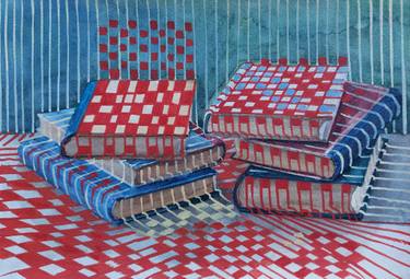 Original Contemporary Still Life Paintings by Tamar Nakaidze