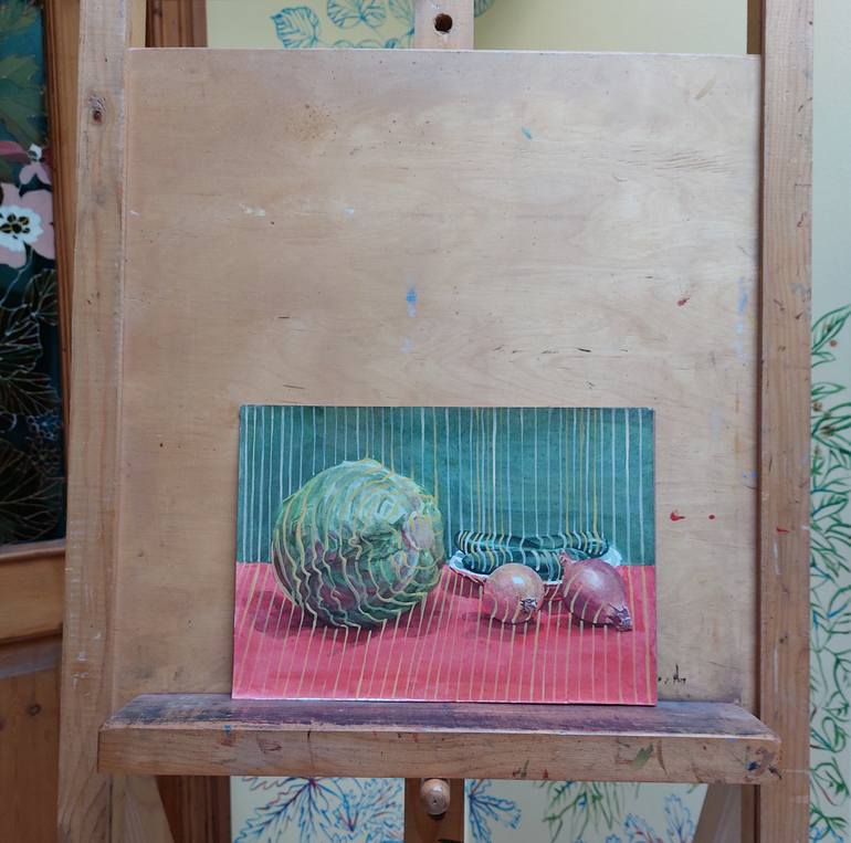 Original Contemporary Still Life Painting by Tamar Nakaidze