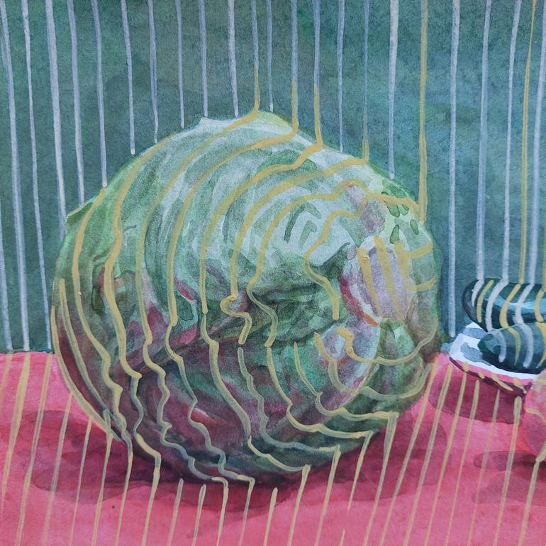 Original Contemporary Still Life Painting by Tamar Nakaidze