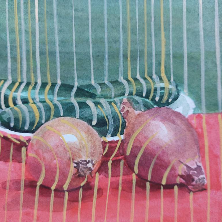 Original Contemporary Still Life Painting by Tamar Nakaidze