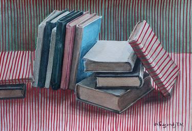 Original Contemporary Still Life Paintings by Tamar Nakaidze