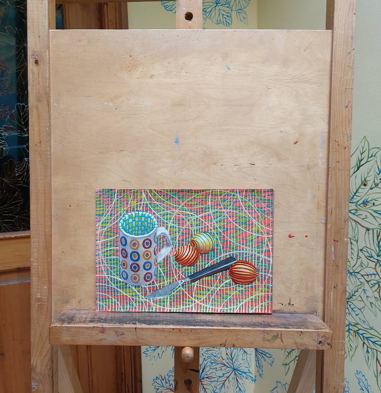 Original Contemporary Still Life Painting by Tamar Nakaidze